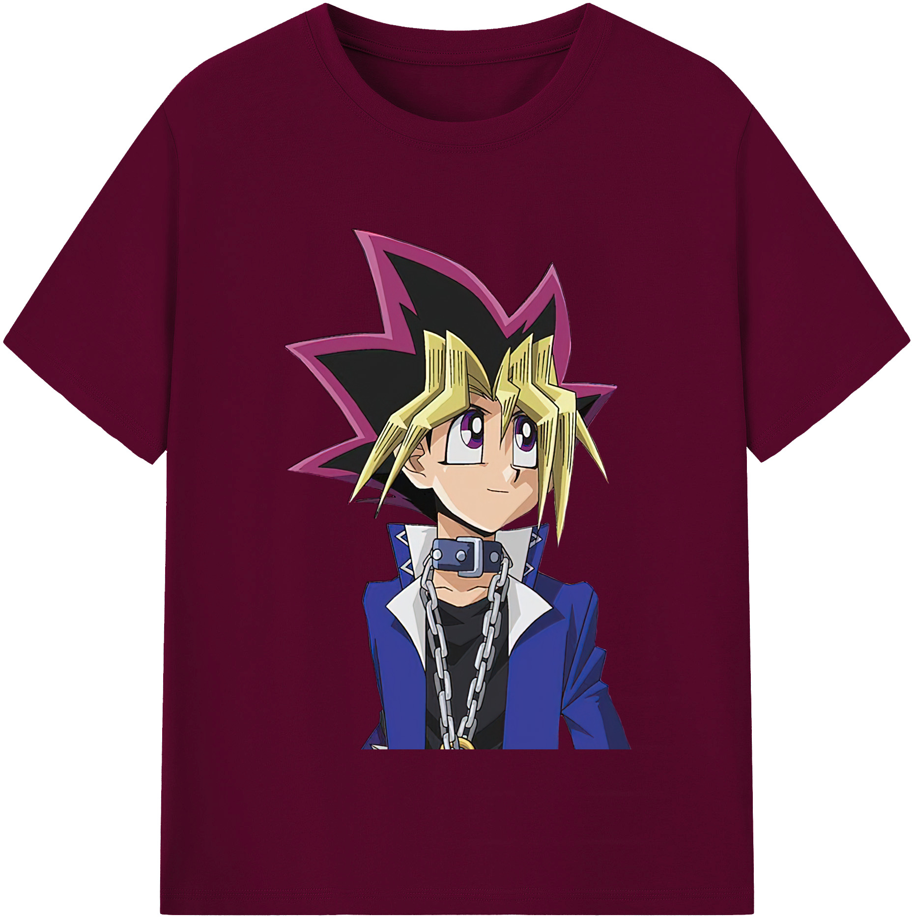 （画像用） 遊☆戯☆王 Yu-Gi-Oh! レディースカジュアルプリントTシャツ（綿100％）